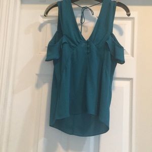 Express ruffle tank